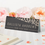 Plaque De Table Impression animale moderne guépard léopard gris no (In SItu (Mariage))