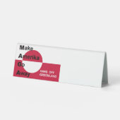 Plaque De Table Independant Greenland (Recto)