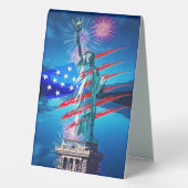 PLAQUE DE TABLE INDEPENDENCE (Verso)