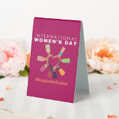 Plaque De Table Inspirer l'inclusion Journée internationale de la  (In SItu (Mariage))