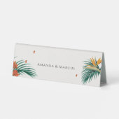 Plaque De Table Invitation Bande Ventrale (Verso)