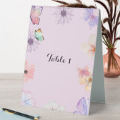 PLAQUE DE TABLE INVITATION D'ANNIVERSAIRE DES FILLES (En SItu (Tableau))