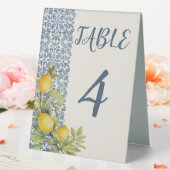 Plaque De Table Italien Amalfi Mariage à thème (In SItu (Mariage))