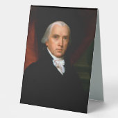 Plaque De Table James Madison 4e président des États-Unis (Recto)