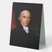 Plaque De Table James Madison 4e président des États-Unis (Verso)