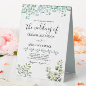 Plaque De Table Jardin à thème romantique Eucalyptus (In SItu (Mariage))