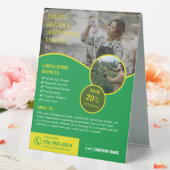 Plaque De Table Jardin Et Paysage (In SItu (Mariage))