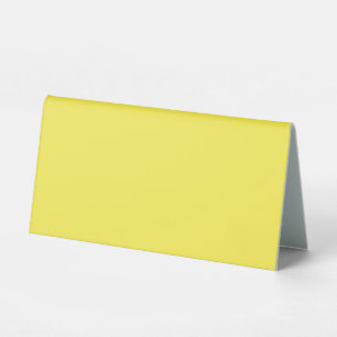Plaque De Table Jasmin, Marigold Yellow, Primrose,