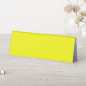 Plaque De Table jaune brillant (En SItu (Tableau))