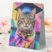 Plaque De Table Jazzy Kitty grand casquette (In SItu (Mariage))