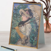 Plaque De Table Jeanne (Printemps) Par Édouard Manet (En SItu (Tableau))