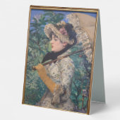 Plaque De Table Jeanne (Printemps) Par Édouard Manet (Verso)