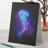 Plaque De Table Jellyfish éclatante couleur (En SItu (Tableau))