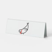 Plaque De Table jimmy wimmy himmy le sceau (Recto)