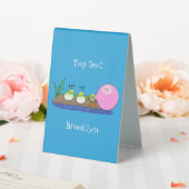 Plaque De Table Jolie grenouilles drôles bubblegum dessin animé il (In SItu (Mariage))