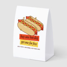 Journée nationale du hot dog Art culinaire rétro