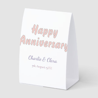 Plaque De Table Joyeux anniversaire ajouter nom rose gris pastel g