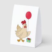 Plaque De Table Joyeux Anniversaire Poulet (Verso)