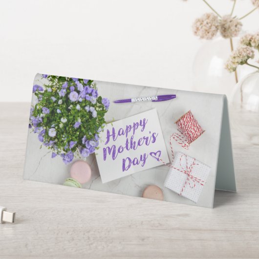 PLAQUE DE TABLE JOYEUX JOUR DE MÈRE (En SItu (Tableau))