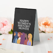 Plaque De Table Joyeux Mois de l'histoire des femmes (In SItu (Mariage))