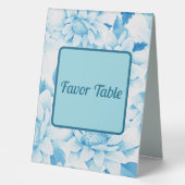 Plaque De Table Jumeaux en fleurs (Recto)