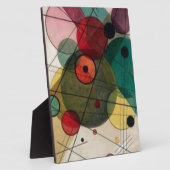 Plaque de table Kandinsky Circles avec Easel (Côté)