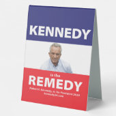 Plaque De Table Kennedy est le panneau de table Remedy (Verso)