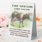 Plaque De Table La ferme à la vache (In SItu (Mariage))