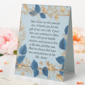 Plaque De Table La prière d'une mère pour son fils (In SItu (Mariage))