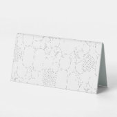 Plaque De Table Langage, Brume aquatique (Verso)