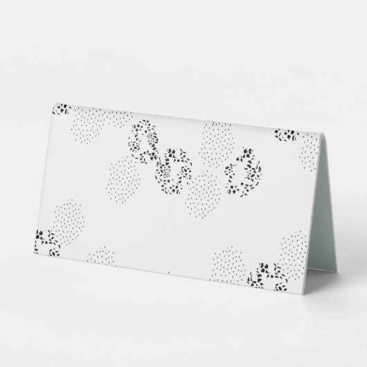 Plaque De Table Langue, Congère (Verso)