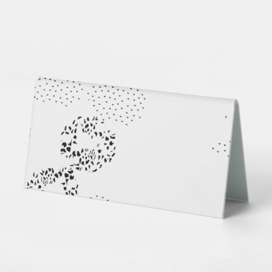 Plaque De Table Langue, Dérive neigeuse (Recto)