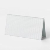 Plaque De Table Langue, gris clair, Geyser (Verso)