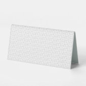 Plaque De Table Langue, Gris Colombe (Recto)