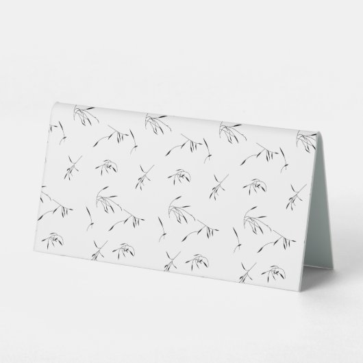 Plaque De Table Langue, Gris Colombe (Verso)