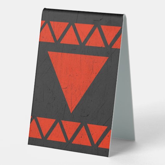 Plaque De Table Le triangle rouge de la résistance (Verso)