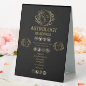 Plaque De Table Lecture astrologique (In SItu (Mariage))