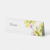 Plaque De Table Lemon Squeeze Anniversary White (Verso)