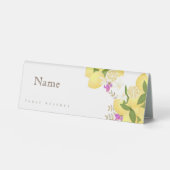 Plaque De Table Lemon Squeeze Anniversary White (Recto)