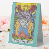 Plaque De Table Les Lovers Tarot Card Tarots Lecture (In SItu (Mariage))