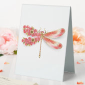 Plaque De Table libellule de fleurs avec sakura de bijoux (In SItu (Mariage))