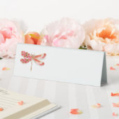 Plaque De Table libellule de fleurs avec sakura de bijoux (In SItu (Mariage))