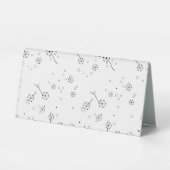 Plaque De Table Ligne Art, Poussière d'Étoiles (Verso)