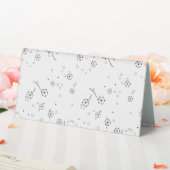 Plaque De Table Ligne Art, Poussière d'Étoiles (In SItu (Mariage))