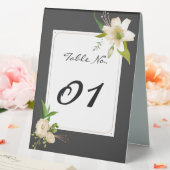 Plaque De Table Lilies Mariage (In SItu (Mariage))