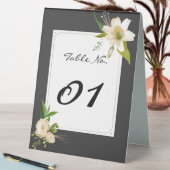 Plaque De Table Lilies Mariage (En SItu (Tableau))