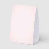 Plaque De Table Little Pearl Seashells Dots Baby Shower (Verso)