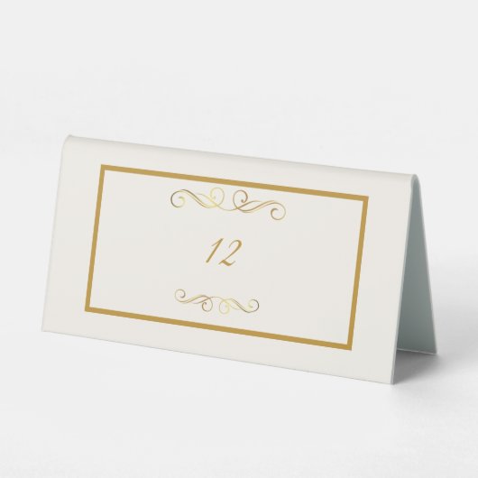 Plaque De Table L'ivoire et l'or (Recto)