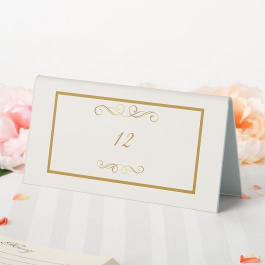 Plaque De Table L'ivoire et l'or (In SItu (Mariage))