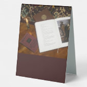 Plaque De Table Livres du dernier siècle (Verso)